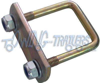 40 x 60mm high tensile U bolt & plate