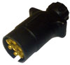 7 pin 12N Plastic trailer plug